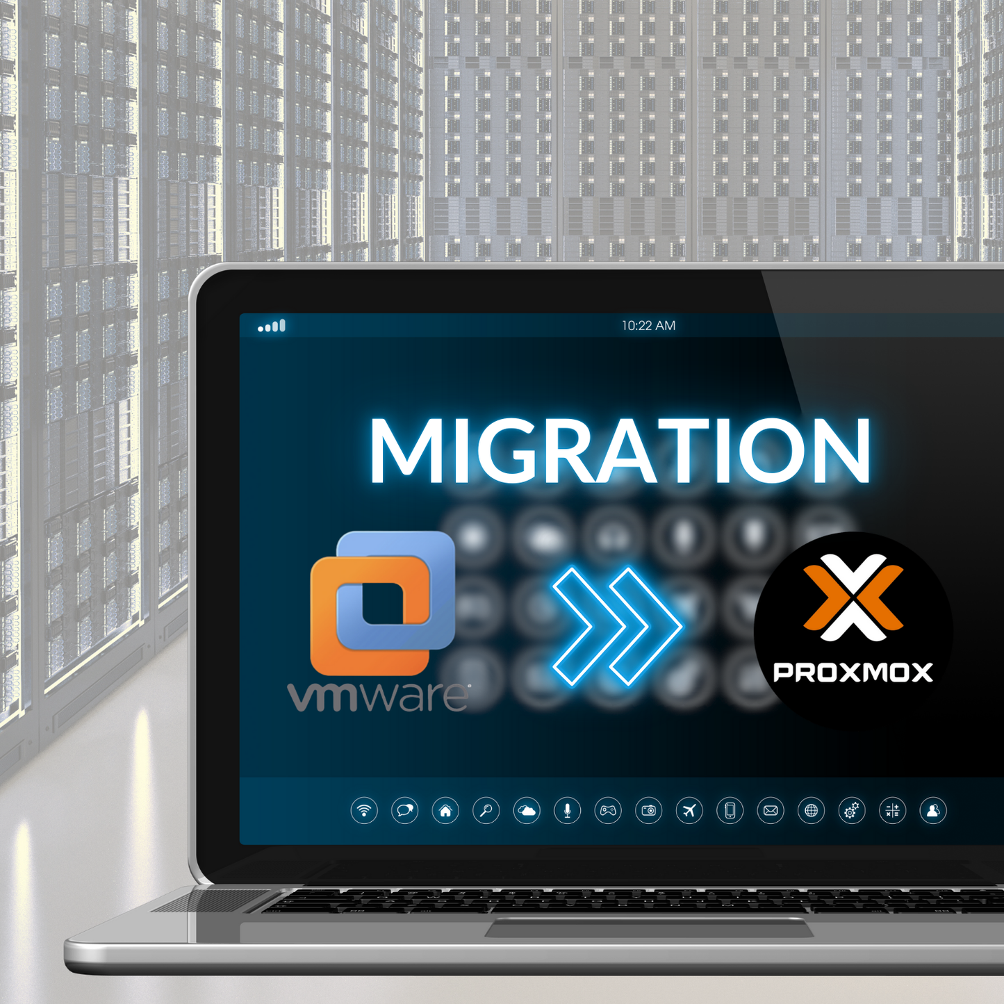 Migration von VMware zu Proxmox (pro VM)